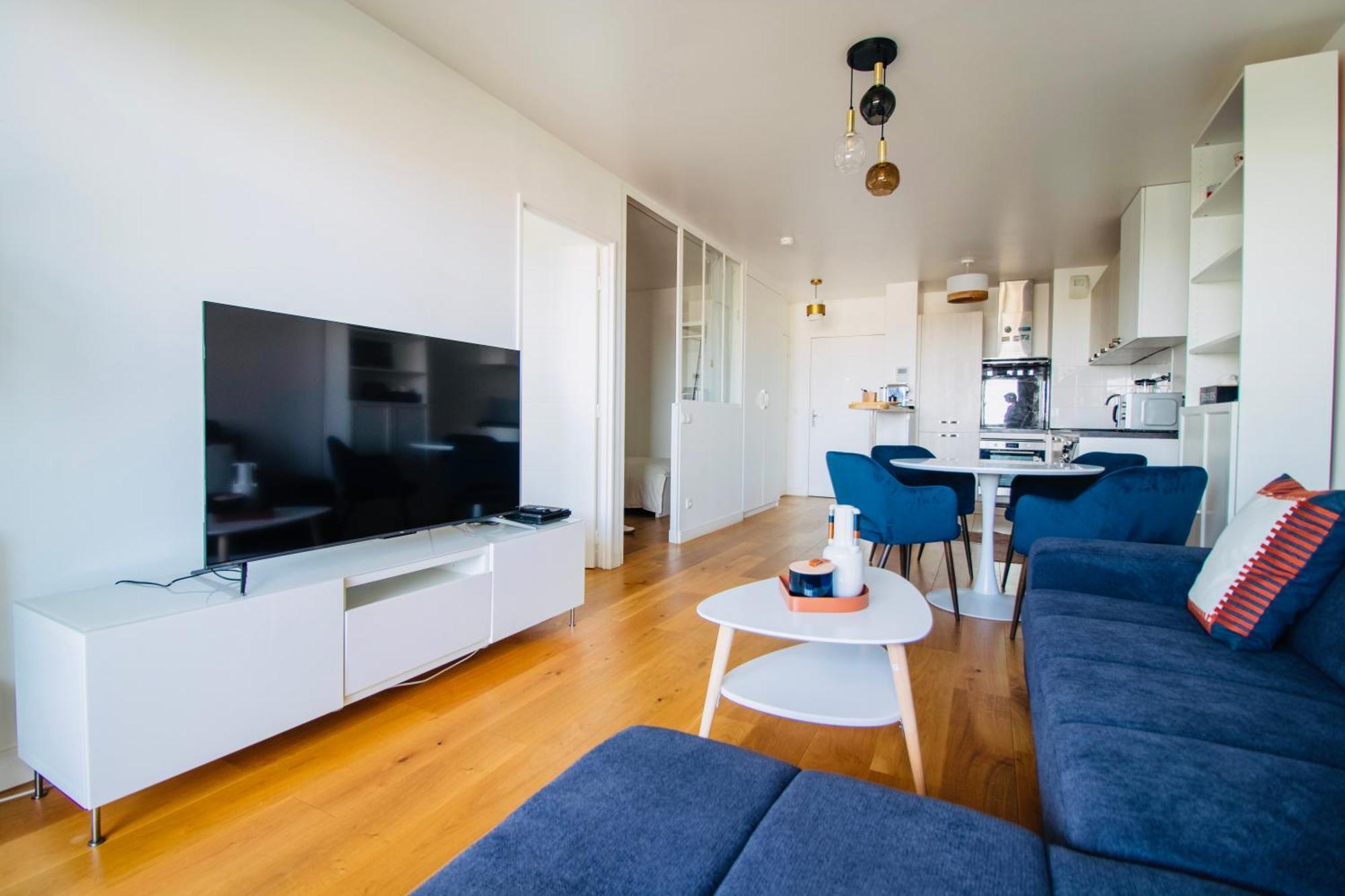 Luxury 2 Rooms Apartment With Balcony Puteaux Luaran gambar